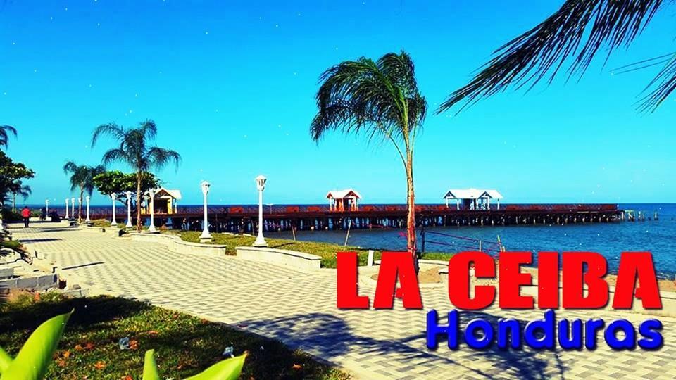 Hotel Art Deco Beach La Ceiba Bagian luar foto